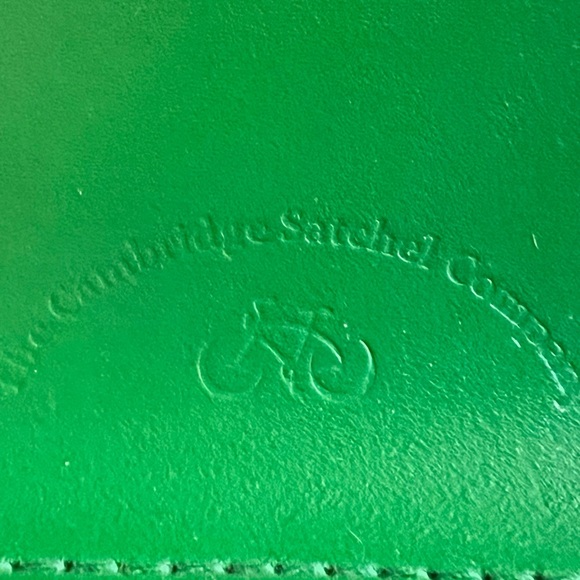 Cambridge Satchel Company 13 inch Satchel in Kelly Green Vintage - Picture 4 of 11